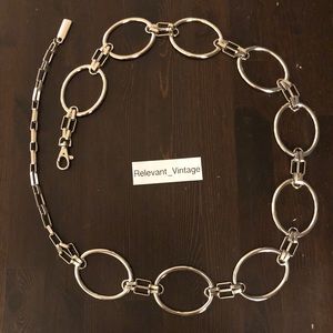 Vintage 45 Inch Metal Link Belt